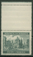 Böhmen & Mähren 1940 Freimarke Budweis Mit Leerfeld Oben 59 LS-1 Postfrisch - Nuovi