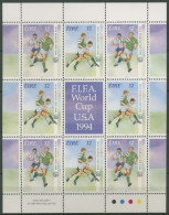 Irland 1994 Fußball-Weltmeisterschaft Kleinbogen 857/58 K Postfrisch (C16436) - Blocs-feuillets