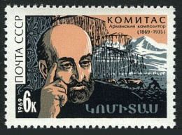 USSR Russia > ARMENIA 1969  Komitas  Armenian Composer  STAMP  MNH - Unused Stamps