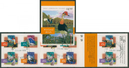 Australien 1997 Vögel D. Feuchtgebiete MH 113, 2 Koala Repr. Gestempelt (C29548) - Booklets