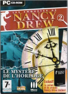 * JEU  PC - Les Enquetes De Nancy Drew - Le Mystère De L'Horloge -  1 CD  - Avec Livret Et Crayon - Giochi PC