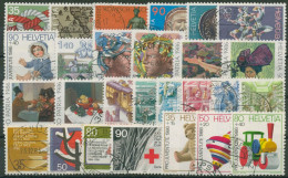 Schweiz Jahrgang 1986 Komplett (1308/34) Gestempelt (G60032) - Used Stamps