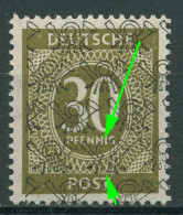 Bizone 1948 Netzaufdruck Mit Aufdruckfehler 63 II B AF P? Postfrisch Geprüft - Mint