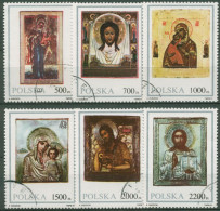 Polen 1991 Museum Ziemia Lubuska Ikonen 3319/24 Gestempelt - Oblitérés