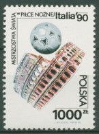 Polen 1990 Fußball-WM Italien Kolosseum Rom 3268 Postfrisch - Neufs