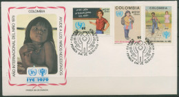Kolumbien 1979 Jahr Des Kindes 1390/92 FDC (X62047) - Colombia