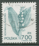 Polen 1991 Heilpflanzen Maiglöckchen 3325 Gestempelt - Used Stamps