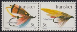 Südafrika - Transkei Mi.Nr. Zdr.65,66 Waag. Künstliche Fliegen  - Autres & Non Classés