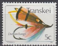 Südafrika - Transkei Mi.Nr. 65 Künstliche Fliegen, Durham Ranger (5) - Andere & Zonder Classificatie