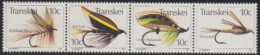 Südafrika - Transkei Mi.Nr. Zdr.83,87,86,85 Waag. Künstliche Fliegen  - Andere & Zonder Classificatie