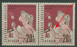 Berlin 1960 Kinder Mit Plattenfehler 195 II Postfrisch - Variétés Et Curiosités