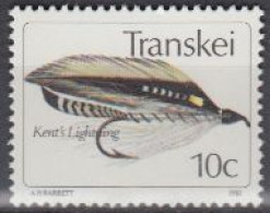 Südafrika - Transkei Mi.Nr. 84 Künstliche Fliegen, Kent's Lightning (10) - Other & Unclassified