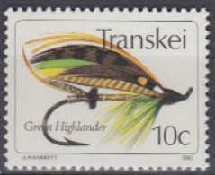 Südafrika - Transkei Mi.Nr. 86 Künstliche Fliegen, Green Highlander (10) - Andere & Zonder Classificatie