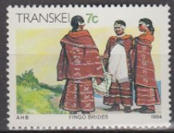 Südafrika - Transkei Mi.Nr. 143x Freim. Kultur Der Xhosa, Junge Frauen (7) - Andere & Zonder Classificatie