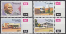 Südafrika - Transkei Mi.Nr. 193-96 10 Jahre Unabhängigkeit (4 Werte) - Other & Unclassified