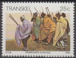 Südafrika - Transkei Mi.Nr. 150y Freim. Kultur Der Xhosa, Sänger (25) - Andere & Zonder Classificatie
