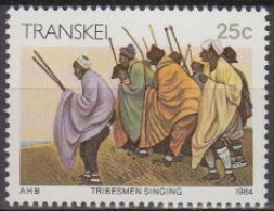 Südafrika - Transkei Mi.Nr. 150y Freim. Kultur Der Xhosa, Sänger (25) - Autres & Non Classés