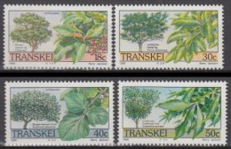 Südafrika - Transkei Mi.Nr. 242-45 Bäume (4 Werte) - Andere & Zonder Classificatie