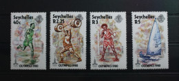 Seychellen 461-464 Postfrisch Olympische Spiele #SD835 - Seychelles (1976-...)