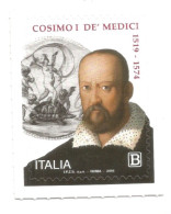 (REPUBBLICA ITALIANA) 2019, COSIMO I DE' MEDICI - Serie Di 1 Francobollo Nuovo MNH - 2011-20: Mint/hinged