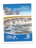 (REPUBBLICA ITALIANA) 2019, SORGENTI DI CASSANO IRPINO - Serie Di 1 Francobollo Nuovo MNH - 2011-20: Mint/hinged