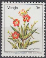 Südafrika - Venda Mi.Nr. 3Ax Freim. Blumen, Tricliceras Longipedunculatum (3) - Andere & Zonder Classificatie