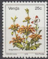 Südafrika - Venda Mi.Nr. 13Ax Freim. Blumen, Leonotis Mollis  (25) - Autres & Non Classés