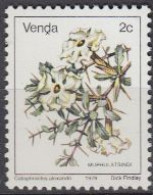 Südafrika - Venda Mi.Nr. 2Ax Freim. Blumen, Catophractes Alexandri (2) - Andere & Zonder Classificatie
