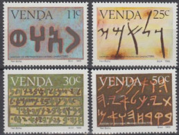 Südafrika - Venda Mi.Nr. 107-10 Geschichte Der Schrift (4 Werte) - Andere & Zonder Classificatie