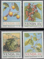 Südafrika - Venda Mi.Nr. 112-15 Früchte (4 Werte) - Andere & Zonder Classificatie