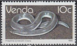 Südafrika - Venda Mi.Nr. 129x Freim. Reptilien, Schaufelnasenschlange (10) - Andere & Zonder Classificatie