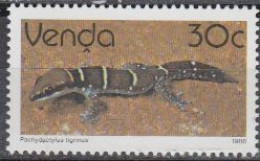 Südafrika - Venda Mi.Nr. 133x Freim. Reptilien, Gecko (30) - Other & Unclassified