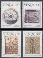 Südafrika - Venda Mi.Nr. 138-41 Geschichte Der Schrift (4 Werte) - Other & Unclassified