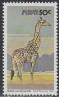 Südwestafrika Mi.Nr. 490x Freim. Wildlebende Säugetiere, Giraffe (50) - Namibie (1990- ...)