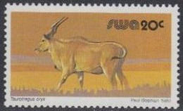 Südwestafrika Mi.Nr. 487x Freim. Wildlebende Säugetiere, Antilope (20) - Namibië (1990- ...)