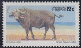 Südwestafrika Mi.Nr. 570 Freim. Wildlebende Säugetiere, Büffel (12) - Namibia (1990- ...)