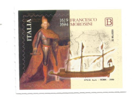 (REPUBBLICA ITALIANA) 2019, FRANCESCO MOROSINI - Serie Di 1 Francobollo Nuovo MNH - 2011-20: Ungebraucht