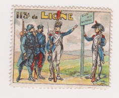 Vignette Militaire Delandre - 113ème Régiment D'infanterie - Militärmarken