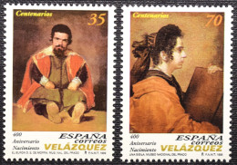 España Spain 1999 Velázquez  Pinturas  Mi 3491/92  Yv 3242/43  Edi 3658/59 Nuevo New MNH ** - Otros & Sin Clasificación