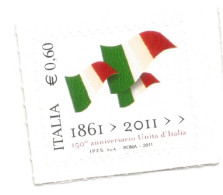 (REPUBBLICA ITALIANA) 2011, ANNIVERSARIO UNITÀ D'ITALIA - Serie Di 1 Francobollo Nuovo MNH** - 2011-20: Mint/hinged