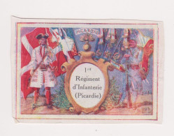 Vignette Militaire Delandre - 1er Régiment D'infanterie - Vignettes Militaires