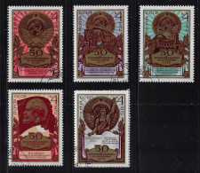 RUSSIA  1972 SCOTT #4018-4022  USED - Oblitérés