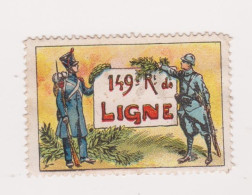 Vignette Militaire Delandre - 149ème Régiment D'infanterie - Vignettes Militaires