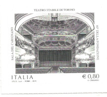 (REPUBBLICA ITALIANA) 2015, TEATRO STABILE DI TORINO - Serie Di 1 Francobollo Nuovo MNH** - 2011-20: Nieuw/plakker