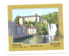 (REPUBBLICA ITALIANA) 2017, TURISMO ITALIANO, ISOLA DEL LIRI - 1 Francobollo Nuovo MNH** - 2011-20: Mint/hinged