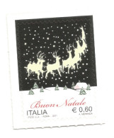 (REPUBBLICA ITALIANA) 2011, BUON NATALE - 1 Francobollo Nuovo MNH** - 2011-20: Ungebraucht