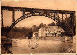 25-3-2024 (4 Y 1)  France - (posted - Sepia) Pont Viaduc Et Le Grand Moulin In Mayenne - Brücken