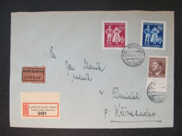 BRIEF Ledeč Nad Sázavou - Křivsoudov 1944/// P4170 - Storia Postale