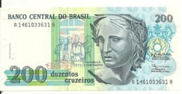 BRESIL 200 CRUZEIROS ND1990 UNC P 229 - Brasilien