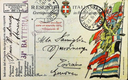 ITALY - WW1 – WWI Posta Militare 1915-1918 – S6546 - Militärpost (MP)